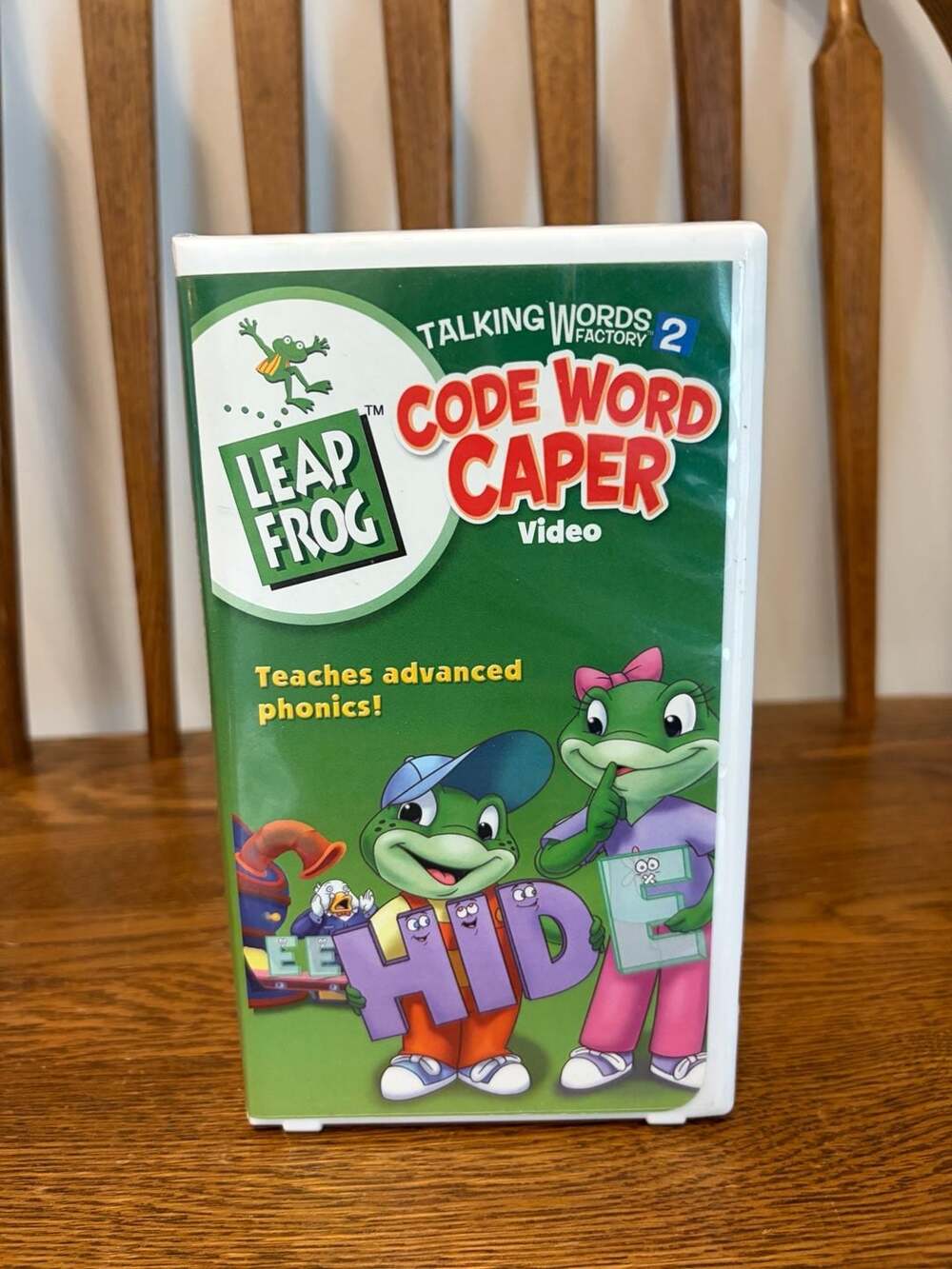 LeapFrog Talking Words Factory 2 Code Word Caper VHS